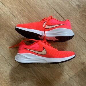 NWOT Nike Bright Pink Shoes